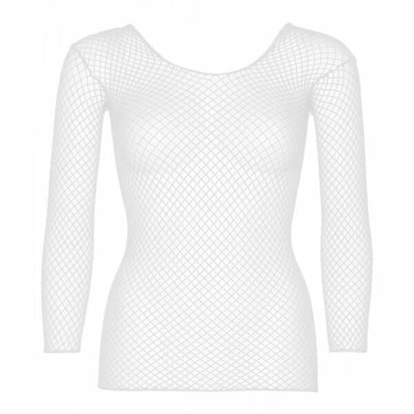 Leg Avenue Sexy Netz-Shirt mit langen Ärmeln